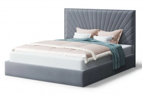 Кровать Леона, 2000*1400 мм, серый в Пыть-Яхе - pyt-yah.mebel-tymen.ru | фото
