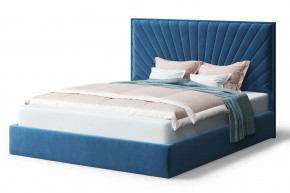 Кровать Леона, 2000*1800 мм, синий в Пыть-Яхе - pyt-yah.mebel-tymen.ru | фото