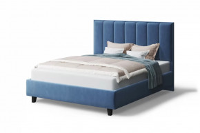 Кровать Лина, 1200*2000 мм, на опорах, синий в Пыть-Яхе - pyt-yah.mebel-tymen.ru | фото