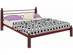 Кровать Милана Lux красная в Пыть-Яхе - pyt-yah.mebel-tymen.ru | фото