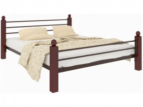 Кровать Милана Lux Plus коричневая в Пыть-Яхе - pyt-yah.mebel-tymen.ru | фото