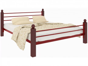 Кровать Милана Lux Plus красная в Пыть-Яхе - pyt-yah.mebel-tymen.ru | фото