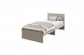 Кровать "МОНА" 2000* 900мм, (без матраса), ЛДСП кашемир (ламели) в Пыть-Яхе - pyt-yah.mebel-tymen.ru | фото