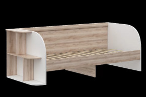 Кровать одинарная 900 с радиусом Люмен №25 в Пыть-Яхе - pyt-yah.mebel-tymen.ru | фото