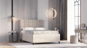 Кровать Оливия 1400 Бежевый в Пыть-Яхе - pyt-yah.mebel-tymen.ru | фото