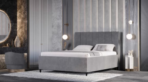 Кровать Оливия 1600 Серый в Пыть-Яхе - pyt-yah.mebel-tymen.ru | фото