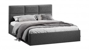 Кровать с ПМ «Стелла» Тип 1 с заглушиной Экомех Barni Grey в Пыть-Яхе - pyt-yah.mebel-tymen.ru | фото