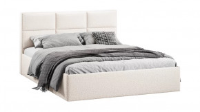 Кровать с ПМ «Стелла» Тип 1 с заглушиной Экомех Barni Milk в Пыть-Яхе - pyt-yah.mebel-tymen.ru | фото