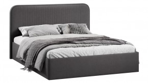 Кровать с ПМ «Тиффани» Тип 1 (с подъемным механизмом) Велюр Графит в Пыть-Яхе - pyt-yah.mebel-tymen.ru | фото