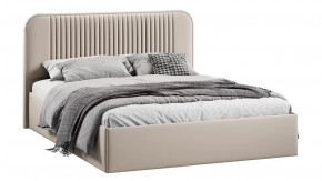 Кровать с ПМ «Тиффани» Тип 1 с заглушиной Велюр Confetti Cream в Пыть-Яхе - pyt-yah.mebel-tymen.ru | фото