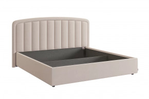 Кровать (каркас) Сиена 2 180х200 см крем (велюр) в Пыть-Яхе - pyt-yah.mebel-tymen.ru | фото