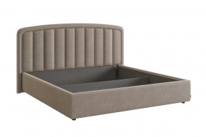 Кровать (каркас) Сиена 2 180х200 см латте (велюр) в Пыть-Яхе - pyt-yah.mebel-tymen.ru | фото