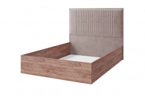 Кровать Тоскана, 1400*2000 мм, дуб табачный/бежевый в Пыть-Яхе - pyt-yah.mebel-tymen.ru | фото