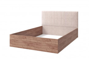 Кровать Тоскана, 1600*2000 мм, дуб табачный, ткань Модус 02 в Пыть-Яхе - pyt-yah.mebel-tymen.ru | фото