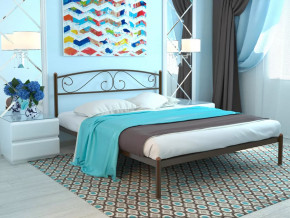 Кровать Вероника коричневая в Пыть-Яхе - pyt-yah.mebel-tymen.ru | фото