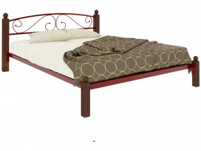 Кровать Вероника Lux красная в Пыть-Яхе - pyt-yah.mebel-tymen.ru | фото