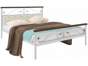 Кровать Эсмеральда plus мягкая белая в Пыть-Яхе - pyt-yah.mebel-tymen.ru | фото