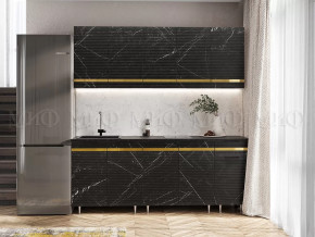Кухня Милена 2,0м (Мрамор Блэк софт (Антарес)) в Пыть-Яхе - pyt-yah.mebel-tymen.ru | фото