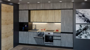 Кухонный гарнитур Адажио люкс 3000 мм в Пыть-Яхе - pyt-yah.mebel-tymen.ru | фото