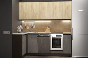 Кухонный гарнитур Адажио прайм 400 1100х2000 мм в Пыть-Яхе - pyt-yah.mebel-tymen.ru | фото