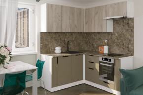 Кухонный гарнитур Альба мега прайм 2 1600х1700 мм в Пыть-Яхе - pyt-yah.mebel-tymen.ru | фото