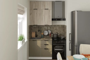 Кухонный гарнитур Альба мини 1000 мм в Пыть-Яхе - pyt-yah.mebel-tymen.ru | фото