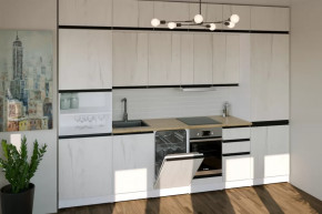 Кухонный гарнитур Амели люкс 3000 мм в Пыть-Яхе - pyt-yah.mebel-tymen.ru | фото