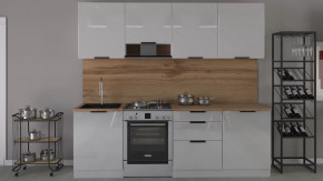 Кухонный гарнитур Аттика длиной 240 см в Пыть-Яхе - pyt-yah.mebel-tymen.ru | фото