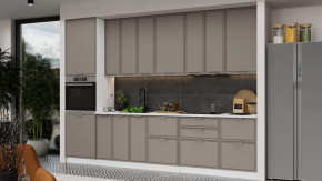 Кухонный гарнитур «Белладжио» №11 Белый, Софт капучино в Пыть-Яхе - pyt-yah.mebel-tymen.ru | фото