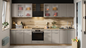 Кухонный гарнитур «Белладжио» №2 Дуб Крафт золотой, Софт капучино в Пыть-Яхе - pyt-yah.mebel-tymen.ru | фото