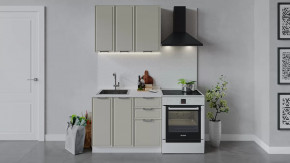 Кухонный гарнитур «Белладжио» длиной 100 см Белый, Софт панакота в Пыть-Яхе - pyt-yah.mebel-tymen.ru | фото