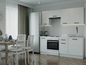 Кухонный гарнитур Белый Глянец-2000 МДФ столешница 38 мм в Пыть-Яхе - pyt-yah.mebel-tymen.ru | фото