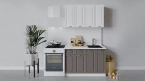 Кухонный гарнитур «Бьянка» длиной 120 см в Пыть-Яхе - pyt-yah.mebel-tymen.ru | фото