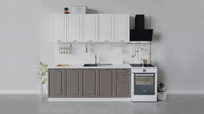 Кухонный гарнитур «Бьянка» длиной 200 см в Пыть-Яхе - pyt-yah.mebel-tymen.ru | фото