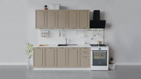 Кухонный гарнитур «Бьянка» длиной 200 см в Пыть-Яхе - pyt-yah.mebel-tymen.ru | фото