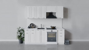 Кухонный гарнитур «Бьянка» длиной 220 см в Пыть-Яхе - pyt-yah.mebel-tymen.ru | фото