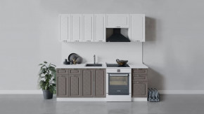 Кухонный гарнитур «Бьянка» длиной 220 см в Пыть-Яхе - pyt-yah.mebel-tymen.ru | фото