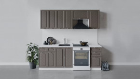 Кухонный гарнитур «Бьянка» длиной 220 см в Пыть-Яхе - pyt-yah.mebel-tymen.ru | фото