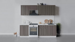 Кухонный гарнитур «Бьянка» длиной 240 см в Пыть-Яхе - pyt-yah.mebel-tymen.ru | фото