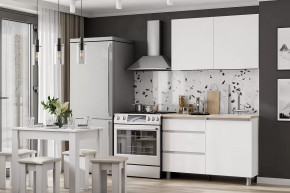 Кухонный гарнитур Денвер 1,2м Серия 2 SAFE Белый/Дуб Сонома в Пыть-Яхе - pyt-yah.mebel-tymen.ru | фото