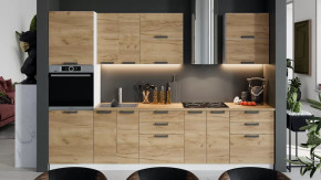 Кухонный гарнитур «Детройт» №1 Белый/Дуб Крафт золотой в Пыть-Яхе - pyt-yah.mebel-tymen.ru | фото