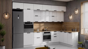 Кухонный гарнитур «Детройт» №7 Белый, Белый глянец в Пыть-Яхе - pyt-yah.mebel-tymen.ru | фото