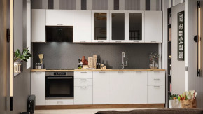 Кухонный гарнитур «Габриэлла» №1 Дуб крафт золотой/Сноу в Пыть-Яхе - pyt-yah.mebel-tymen.ru | фото