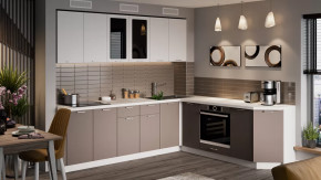 Кухонный гарнитур «Габриэлла» №11 Белый/Сноу/Муссон в Пыть-Яхе - pyt-yah.mebel-tymen.ru | фото