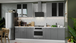 Кухонный гарнитур «Габриэлла» №24 Белый, Титан в Пыть-Яхе - pyt-yah.mebel-tymen.ru | фото