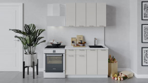 Кухонный гарнитур «Габриэлла» длиной 120 см Белый/Крем в Пыть-Яхе - pyt-yah.mebel-tymen.ru | фото