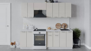 Кухонный гарнитур «Габриэлла» длиной 240 см Белый/Крем в Пыть-Яхе - pyt-yah.mebel-tymen.ru | фото