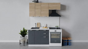 Кухонный гарнитур «Гранита» длиной 160 см в Пыть-Яхе - pyt-yah.mebel-tymen.ru | фото