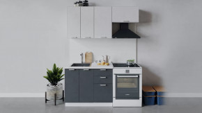 Кухонный гарнитур «Гранита» длиной 160 см в Пыть-Яхе - pyt-yah.mebel-tymen.ru | фото