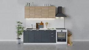 Кухонный гарнитур «Гранита» длиной 180 см в Пыть-Яхе - pyt-yah.mebel-tymen.ru | фото